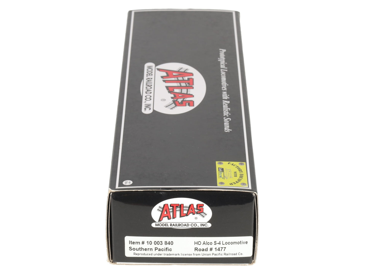 Atlas 10003840 HO Southern Pacific S-4 Diesel Locomotive with DCC & Sound #1477 EX/Box
