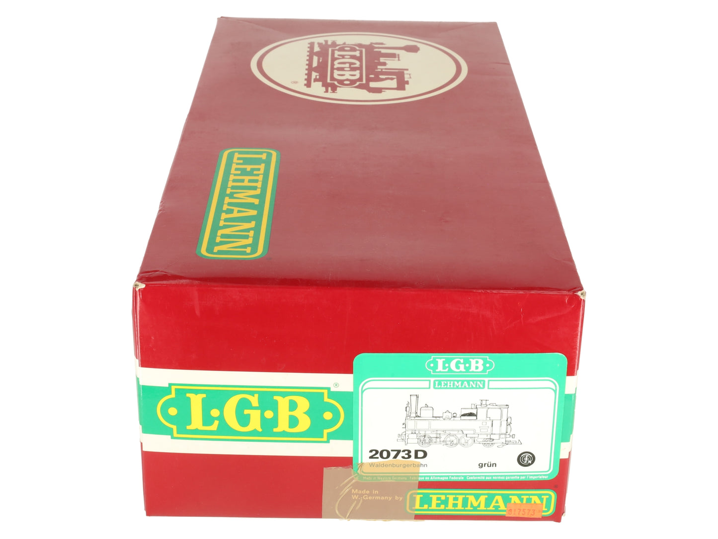 LGB 2073D G Scale 0-6-2 Steam Locomotive EX/Box