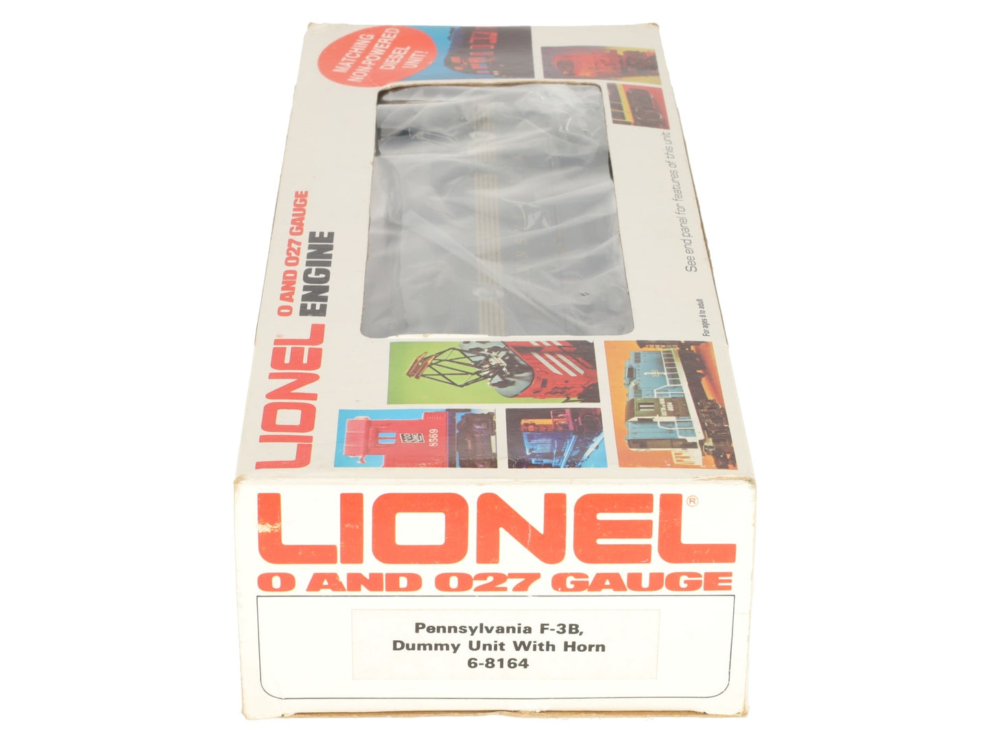 Lionel 6-8164 O Gauge Pennsylvania F3 B-Unit Dummy Diesel Locomotive EX/Box