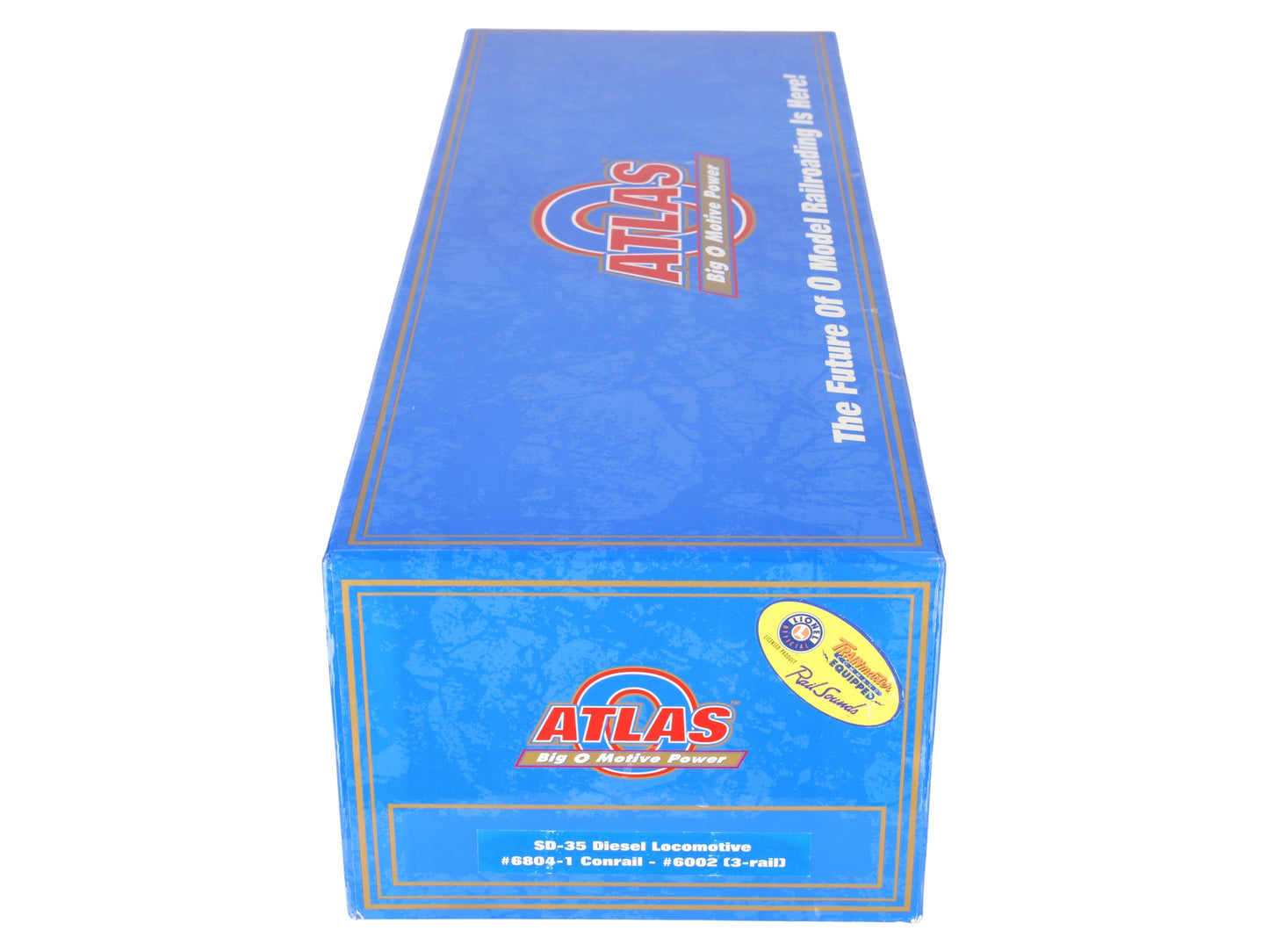 Atlas 6804-1 O Gauge Conrail SD-35 Diesel Locomotive w/TMCC&RS #6002 EX/Box