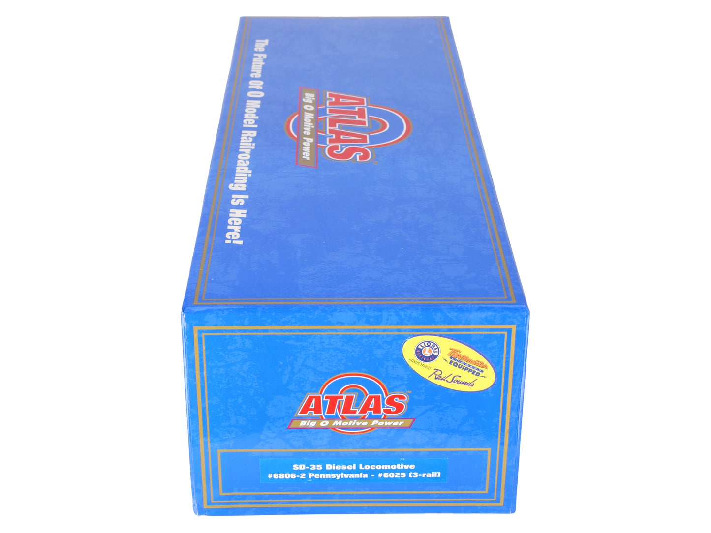 Atlas 6806-2 O Gauge 3-Rail Pennsylvania SD-35 Diesel Locomotive #6025 LN/Box