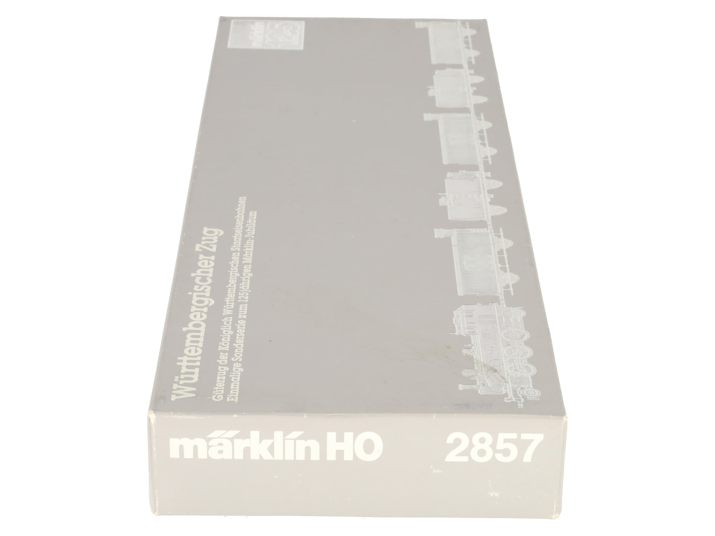 Marklin 2857 HO Wurttemberg 125th Anniversary Steam Freight Train Set EX/Box