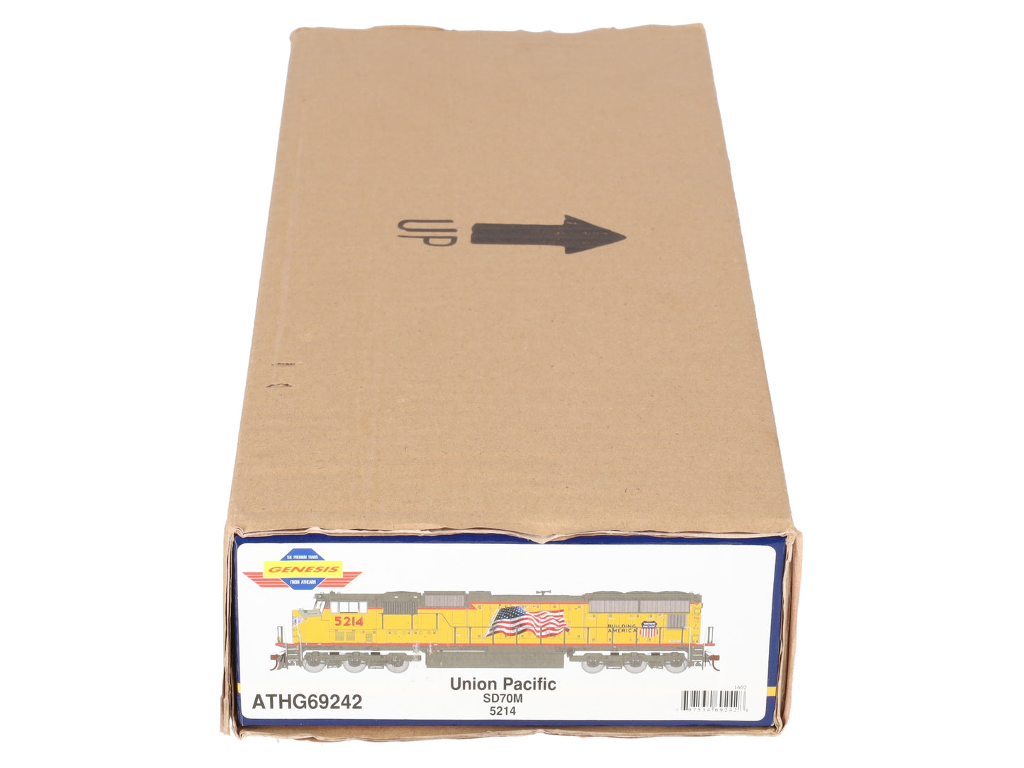 Athearn G69242 HO Union Pacific SD70M Diesel Locomotive #5214 EX/Box