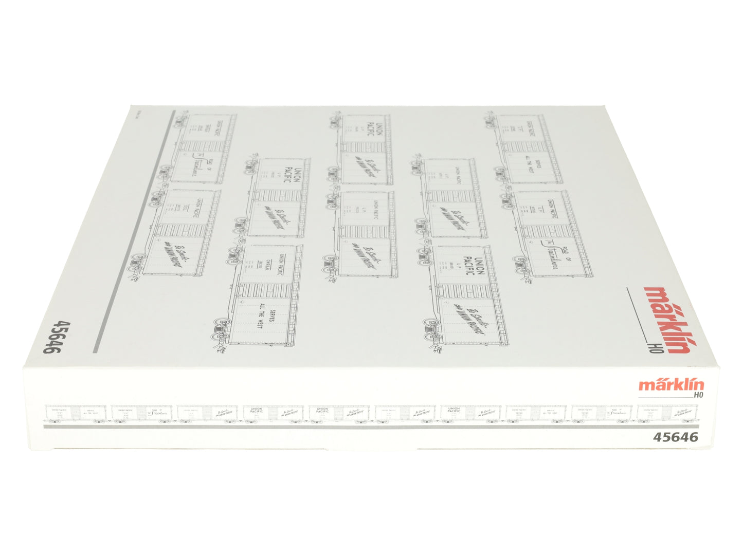 Marklin 45646 HO Union Pacific Boxcars (Set of 10) LN/Box