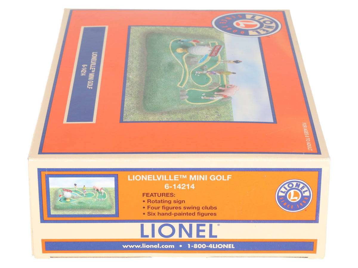 Lionel 6-14214 O Scale Lionelville Mini Golf Animated Scene LN/Box