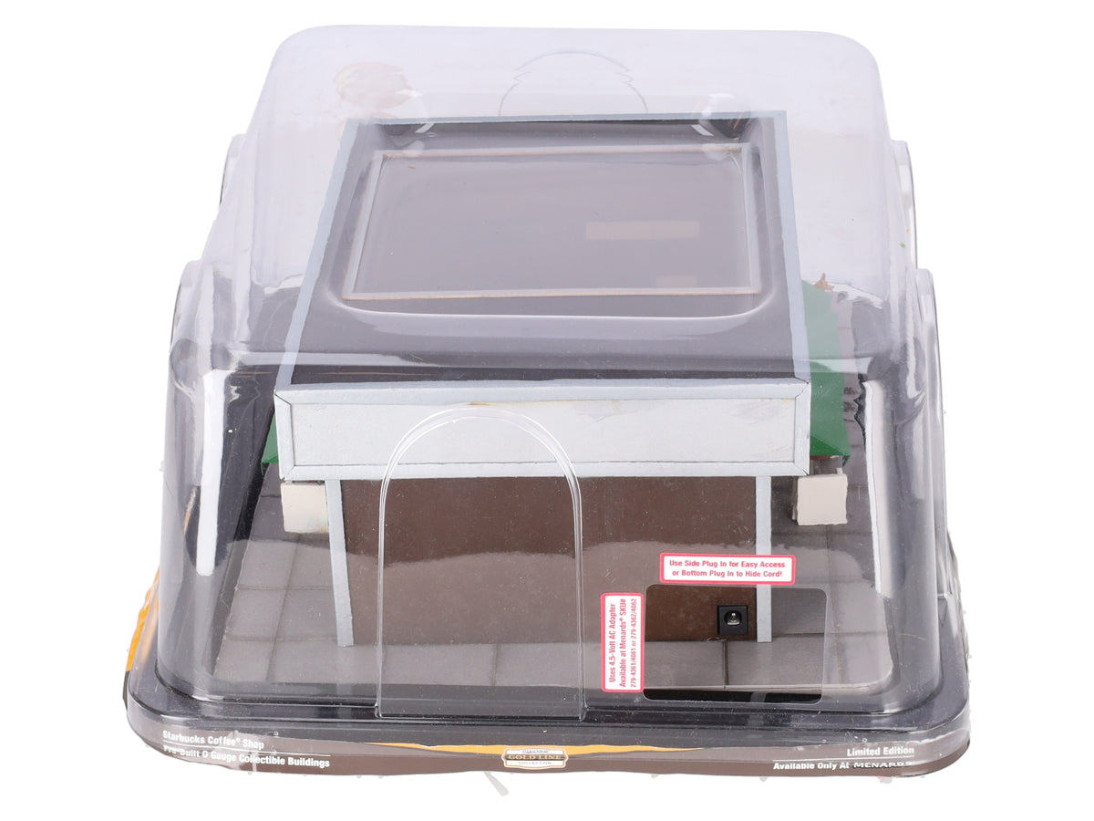Menards 279-4325 O Gauge Assembled Starbucks Coffee Shop EX/Box