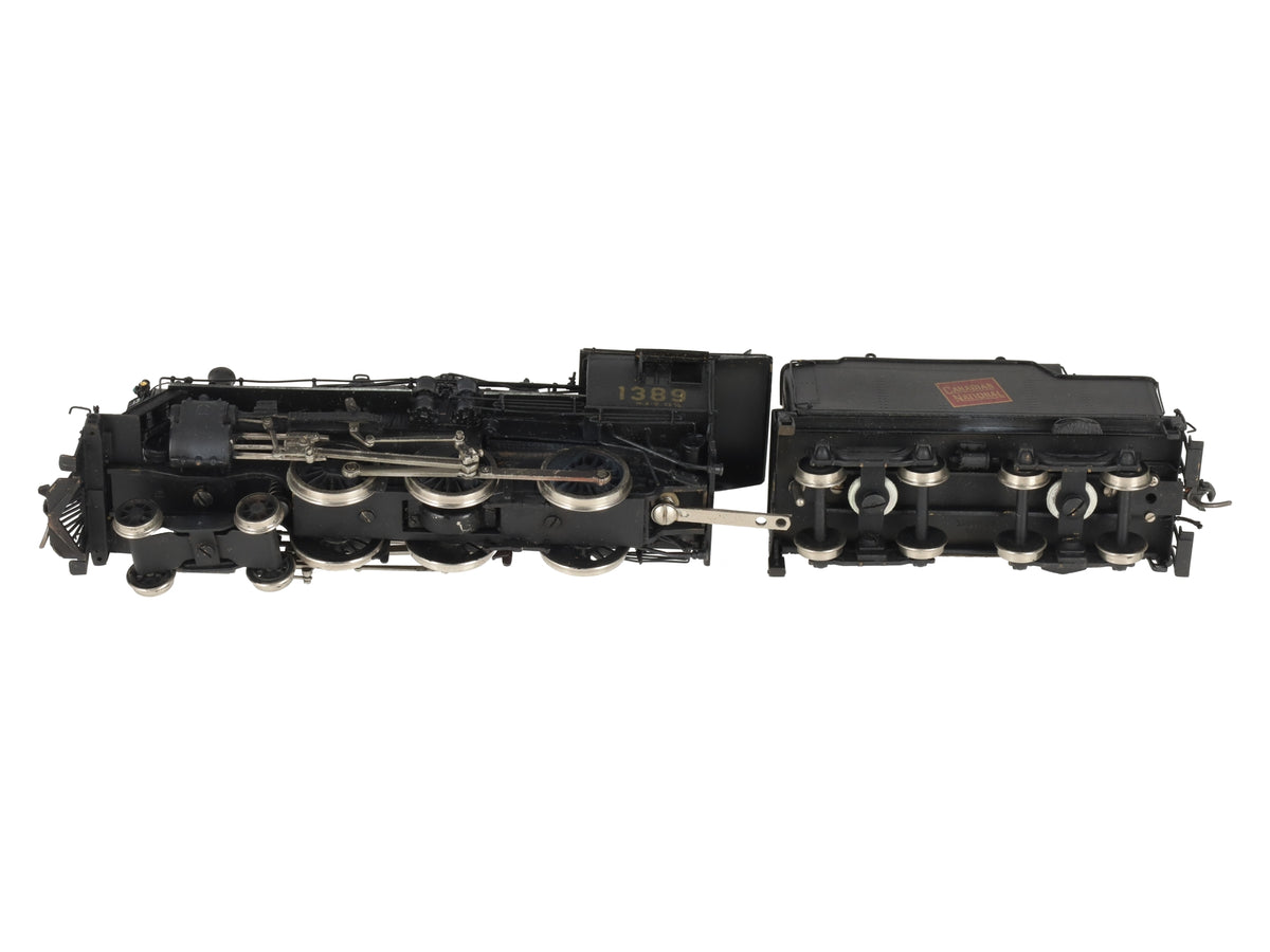 V-H Models HO Scale Custom Canadian National 4-6-0 H-6-g Steam Locomotive #1389