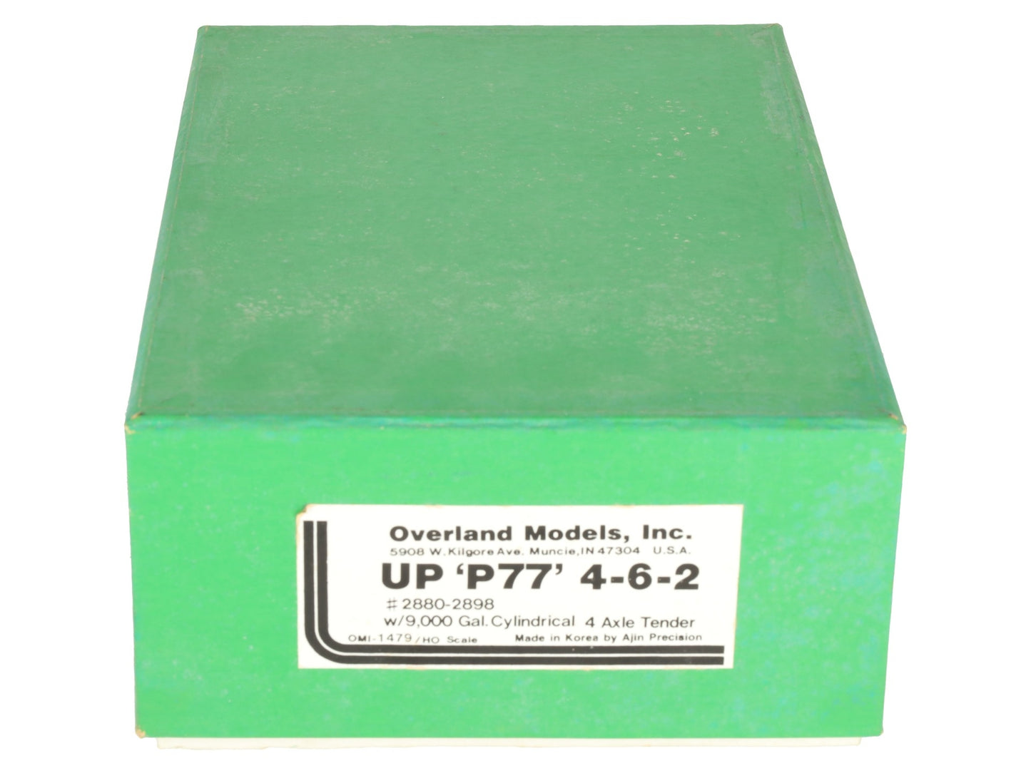 Overland OMI-1479 HO BRASS UP "P77" 4-6-2 Steam Loco & Tender EX/Box