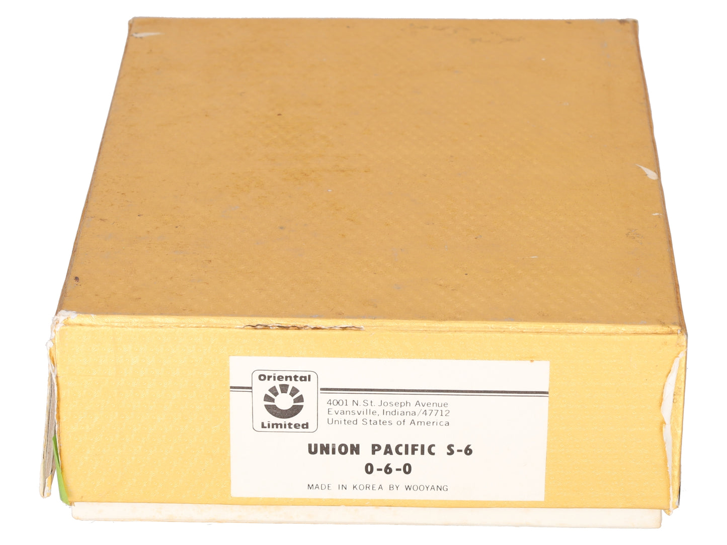 Oriental HO Scale BRASS Union Pacific S-6 0-6-0 Steam Locomotive & Tender EX/Box