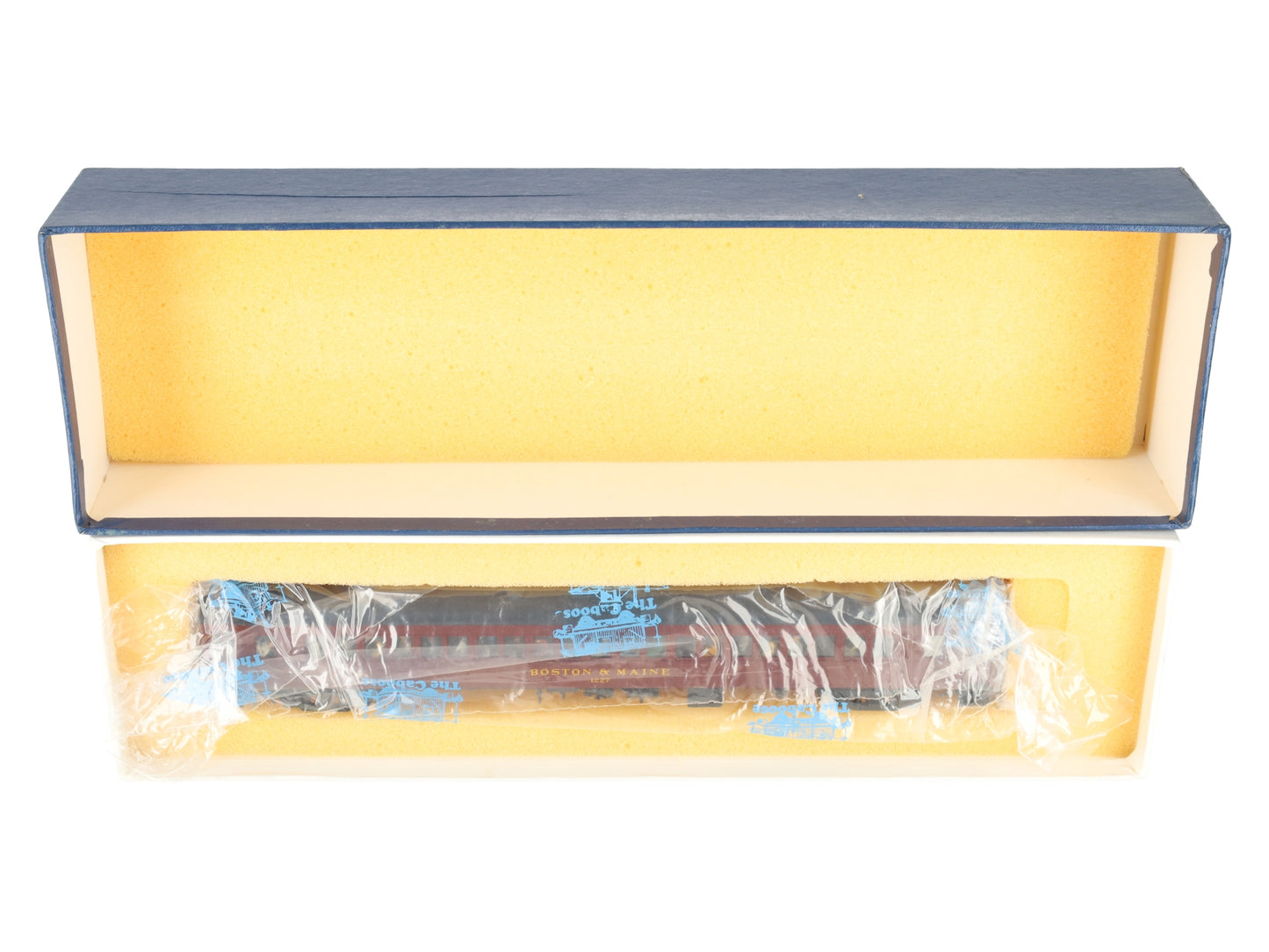 Rail Works R-245 HO BRASS BM O-B Arch Roof Suburban Coach Car #1227 - Custom/Box