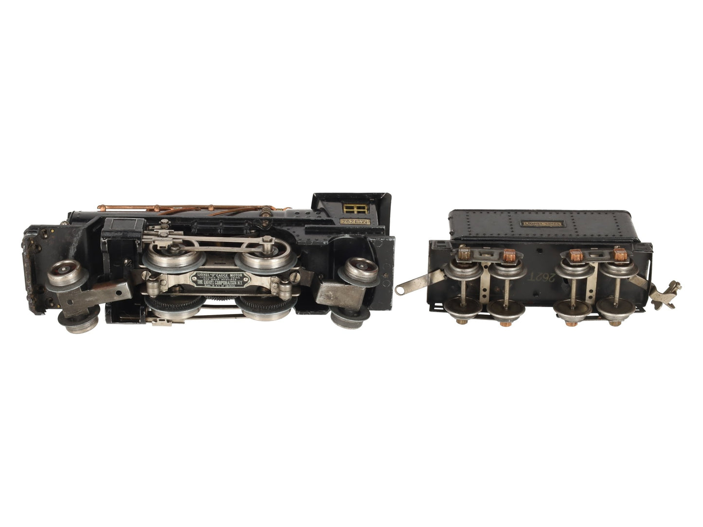 Lionel 262 Vintage O Prewar 2-4-2 Steam Locomotive & Tender VG