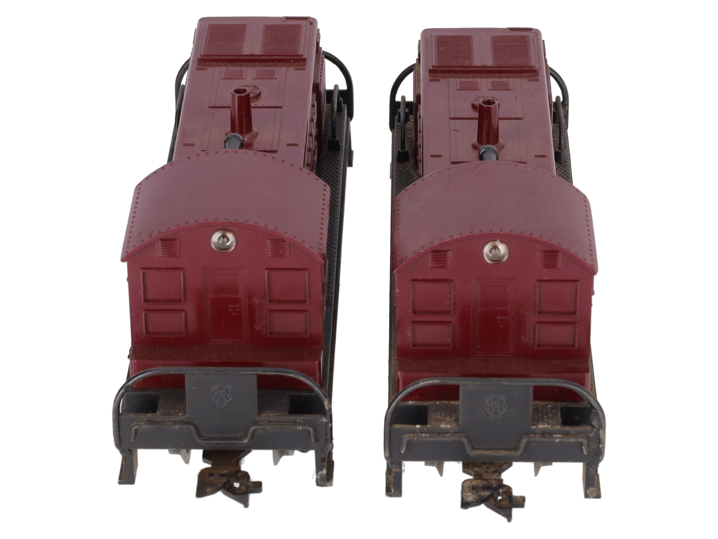 Marx 1998 Vintage O Gauge AT&SF Alco S-3 Diesel Switcher & Dummy Unit (Set of 2) VG