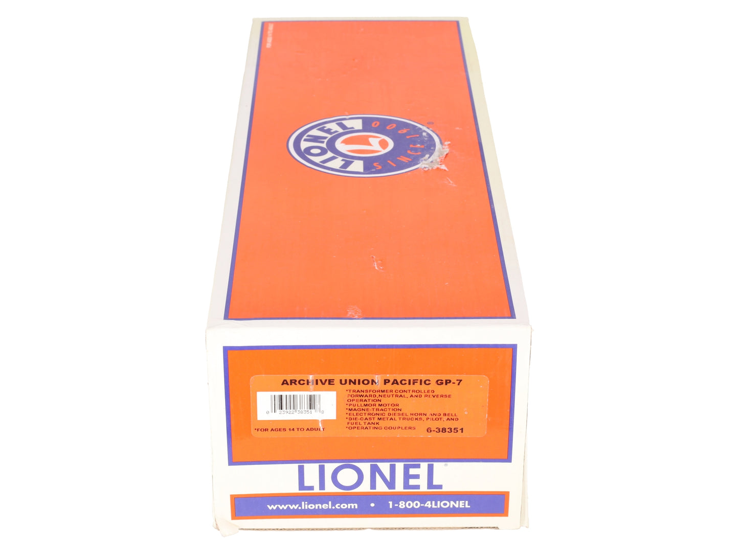 Lionel 6-38351 O Archive Union Pacific Conventional GP-7 Diesel Engine #1038 EX/Box