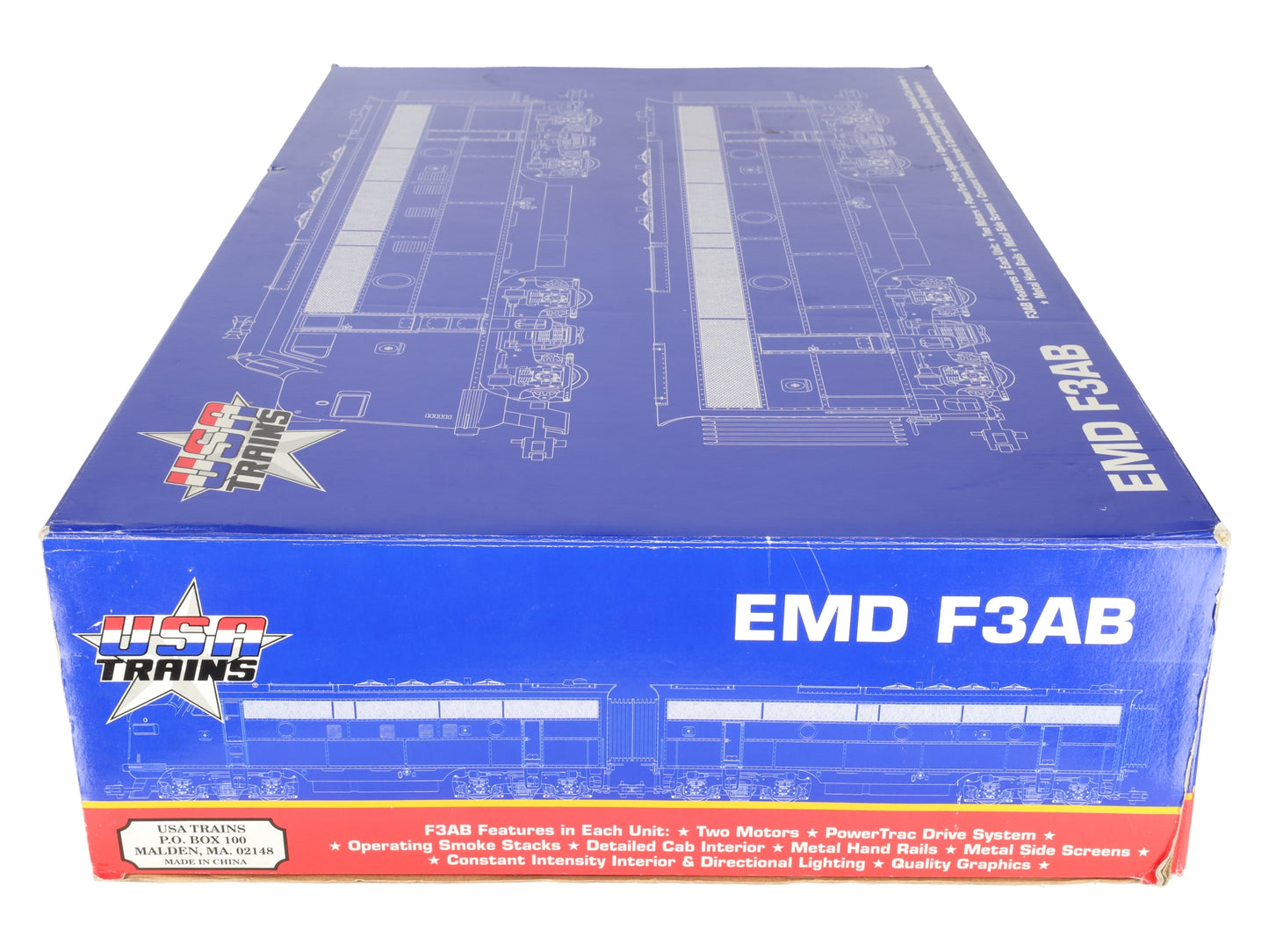 USA Trains 22259 G Southern Railway F-3 AB Diesel Locomotive Set VG/Box