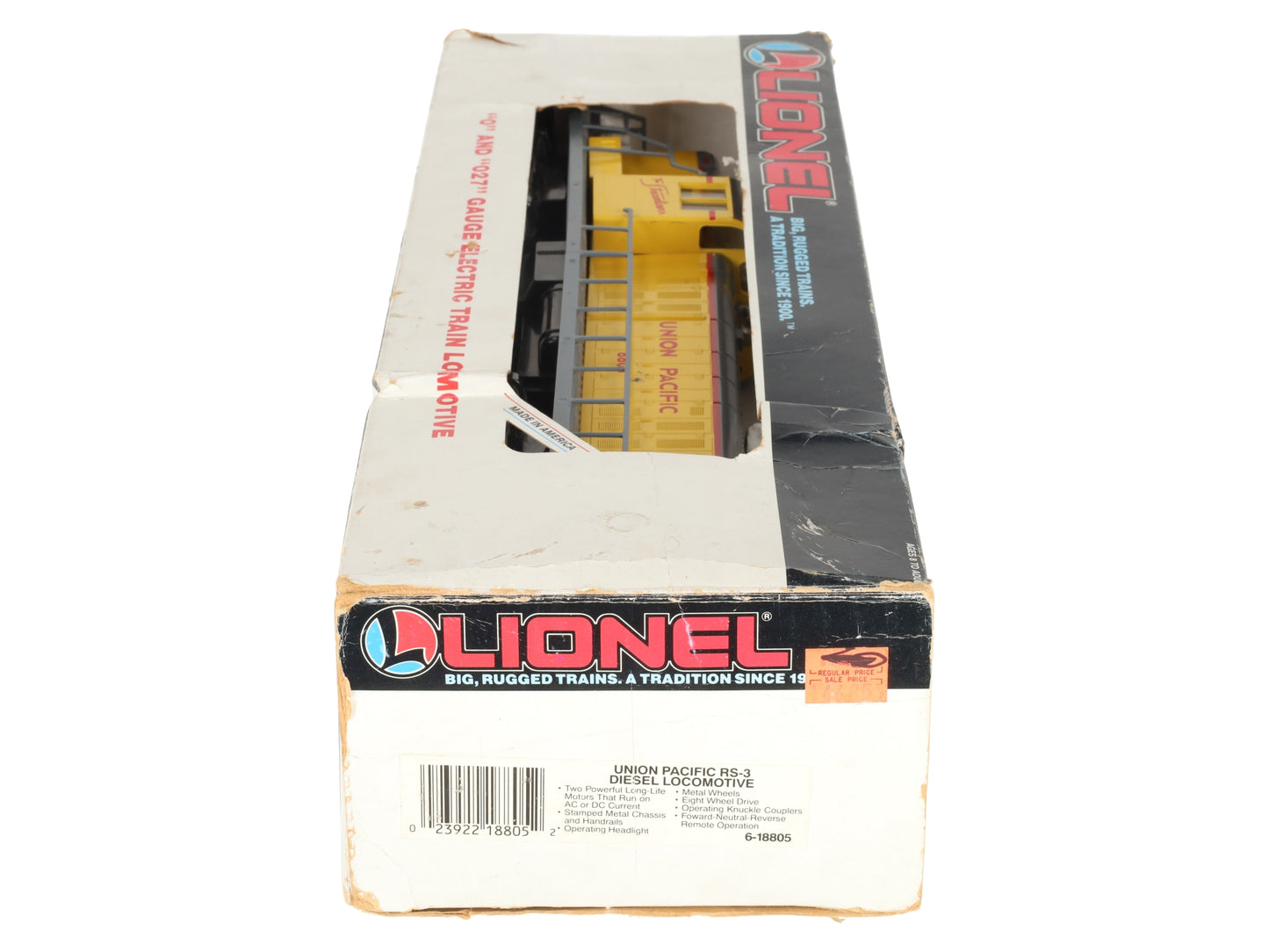 Lionel 6-18805 O Gauge Union Pacific RS-3 Diesel Locomotive #8805 EX/Box