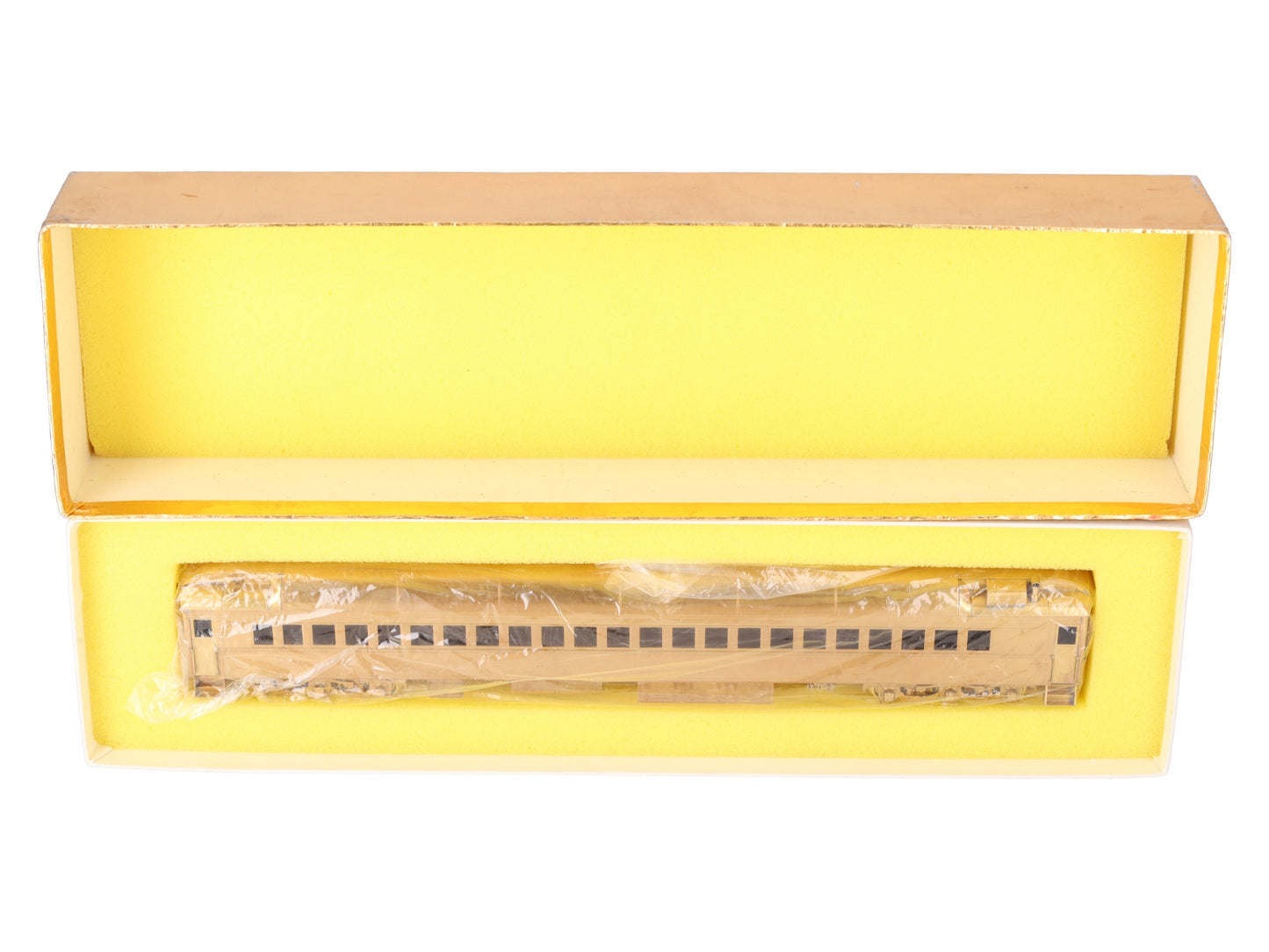 Oriental Limited HO BRASS GN 1935 Empire Builder First Class Coach Car-Unpainted EX/Box