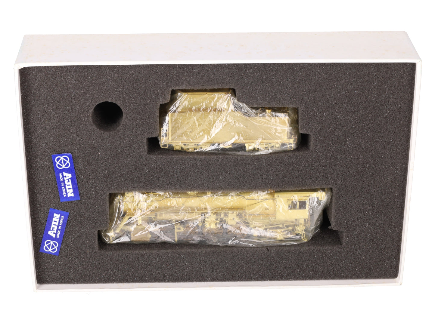 Overland 1599 HO BRASS CNR/GTW 2-8-2 S1g Steam Locomotive & Tender - Unpainted EX/Box