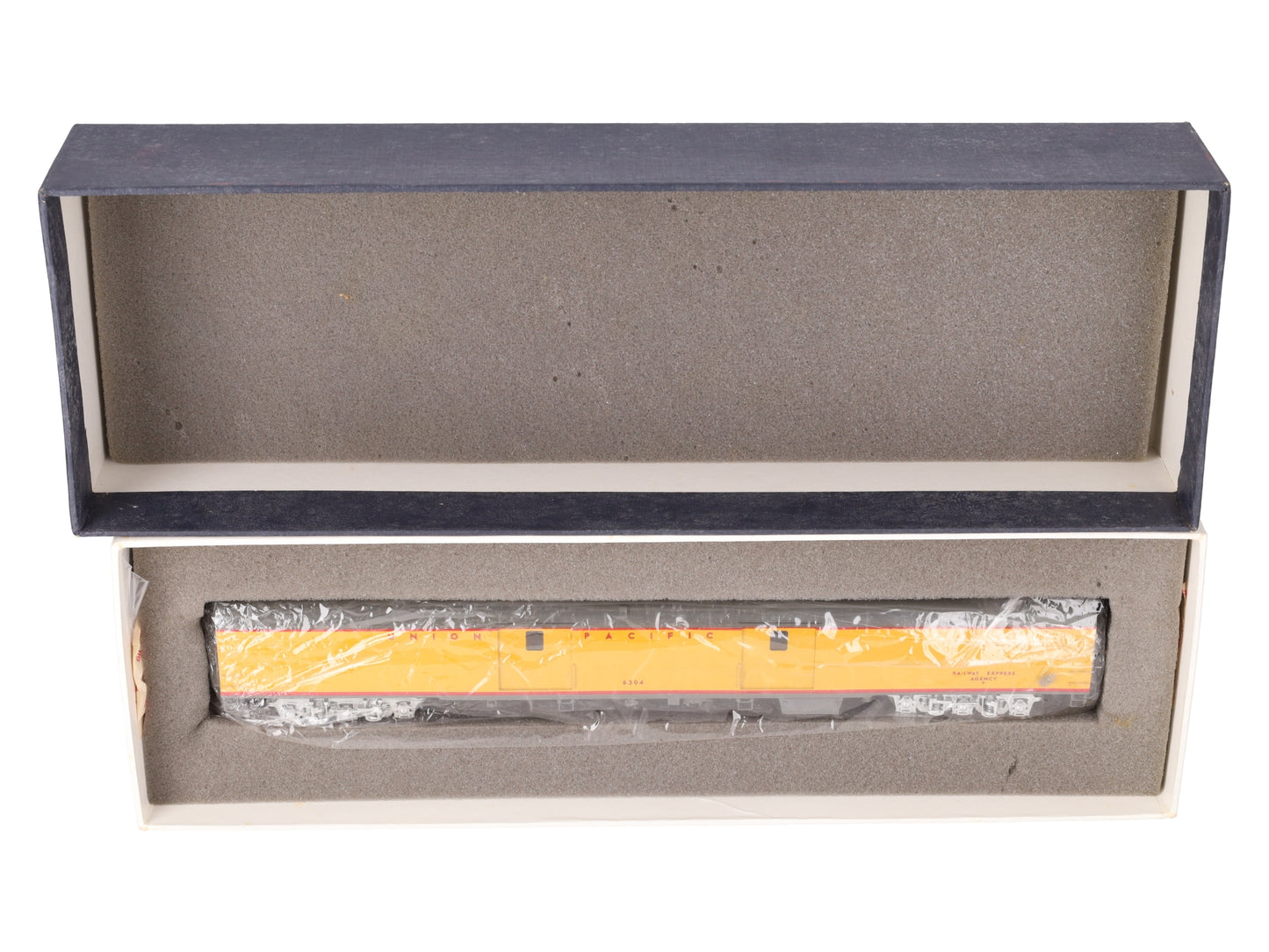 Wasatch HO Scale BRASS Union Pacific 6300-6324 Baggage Passenger Car- Painted/Box