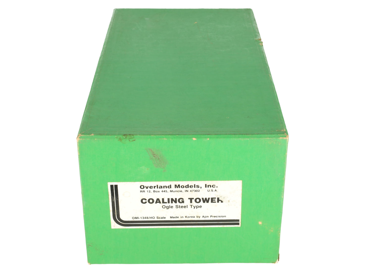 Overland 1348 HO Scale BRASS Ogle Steel Type Coaling Tower - Unpainted VG/Box