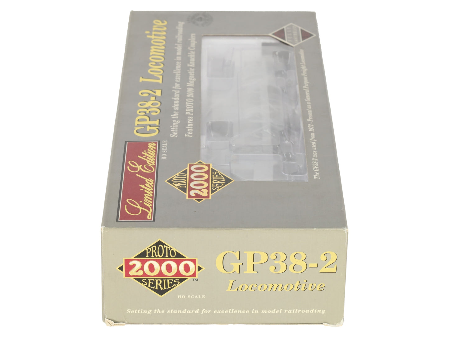 Proto 2000 30772 HO Scale Undecorated GP38-2 Diesel Locomotive EX/Box