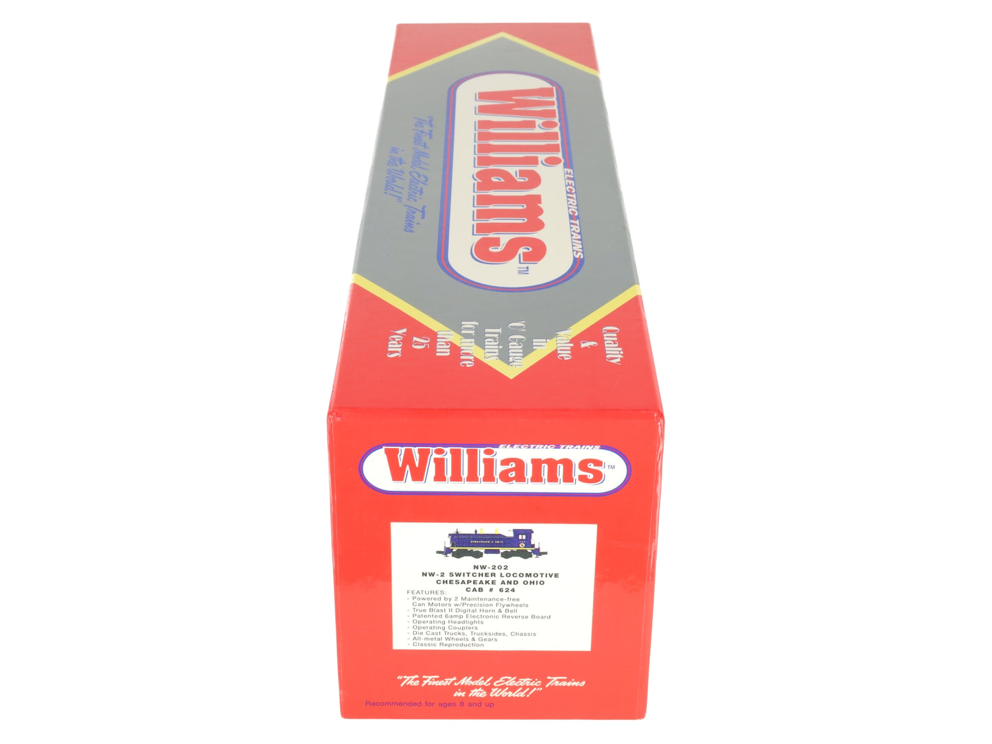 Williams NW-202 O Gauge Chesapeake & Ohio Diesel Locomotive #624 EX/Box