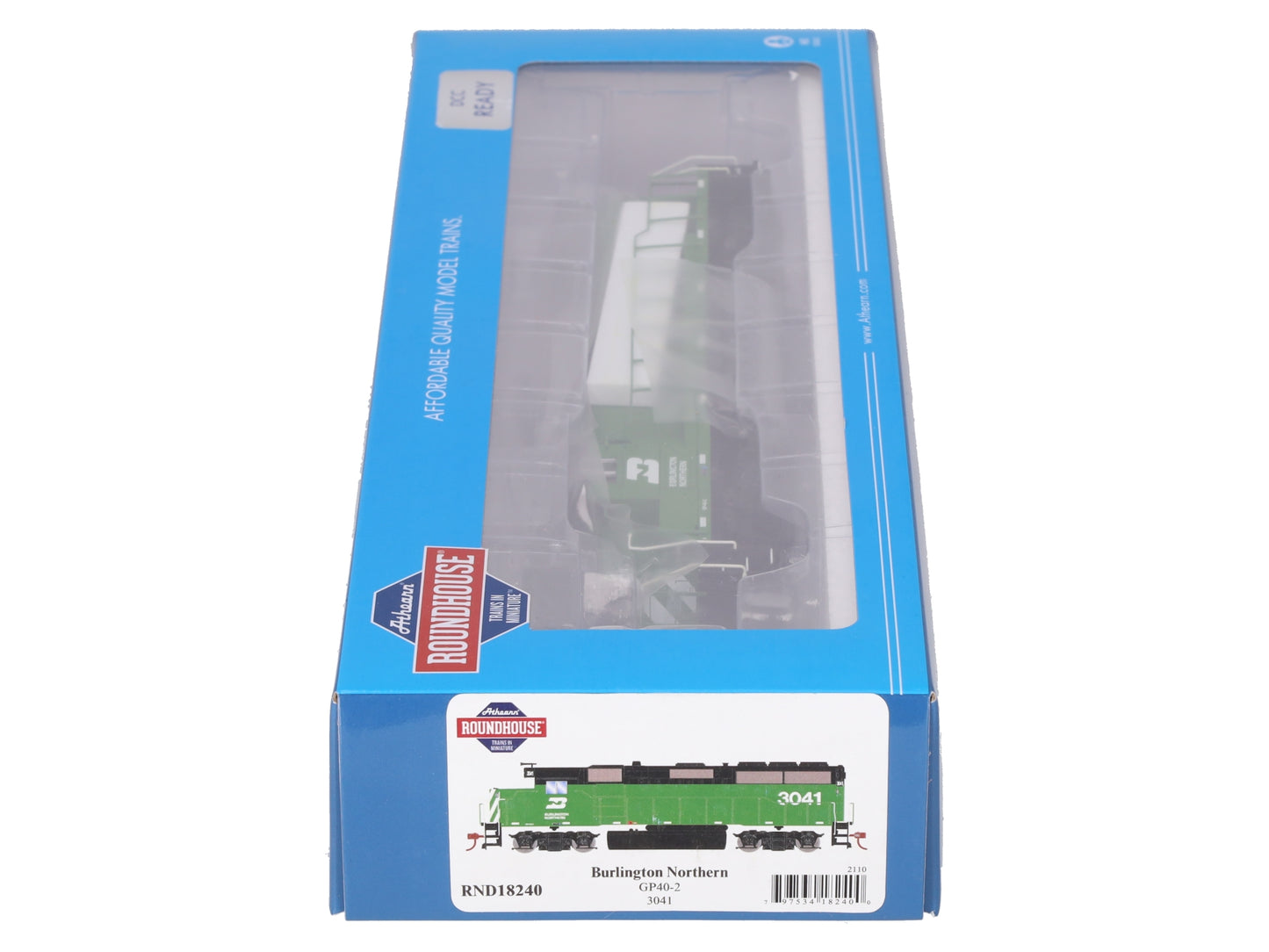 Roundhouse 18240 HO Burlington Northern GP40-2 Diesel Locomotive #3041 LN/Box