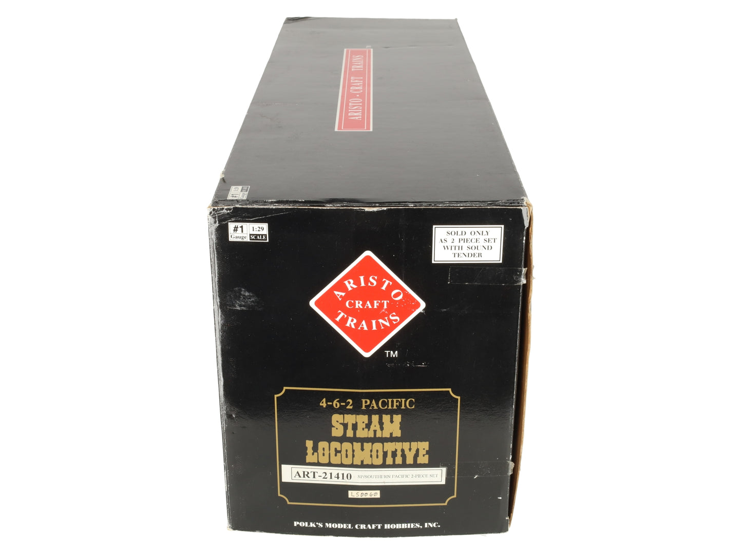 Aristo-Craft 21410 G Southern Pacific 4-6-2 Steam Locomotive Only w/ Sound #2410 EX/Box