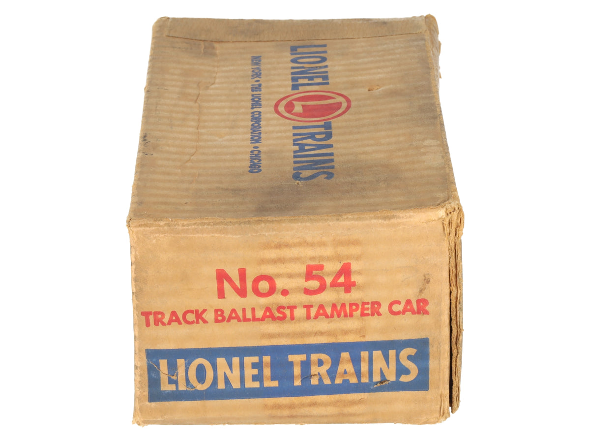 Lionel 54 Vintage O Postwar Ballast Tamper Car VG/Box