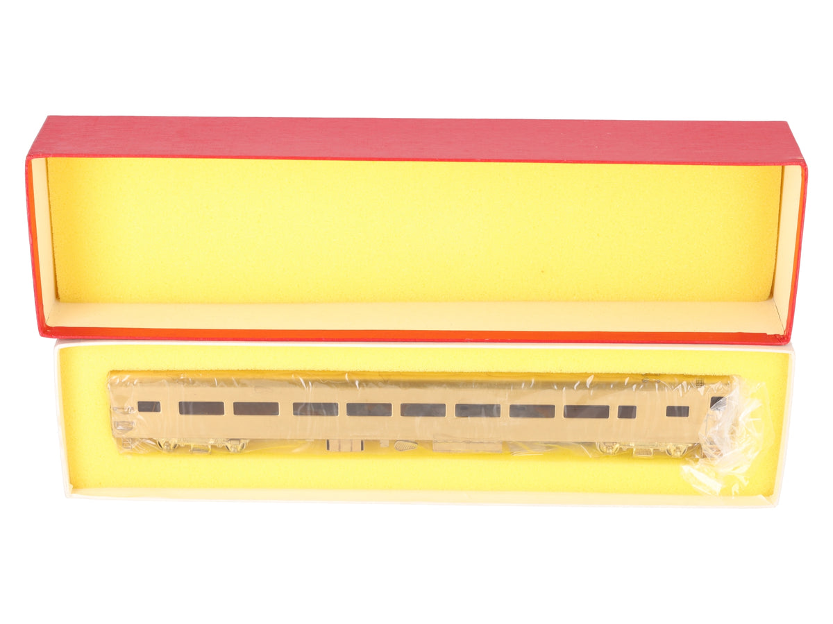 S. Soho & Co. HO Scale BRASS Passenger Coach Car- Unpainted EX/Box