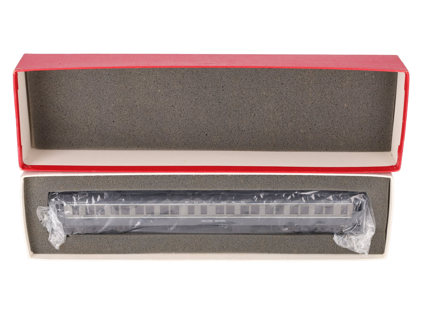S. Soho & Co. HO BRASS New York Central Passenger Coach Car- Painted/Box