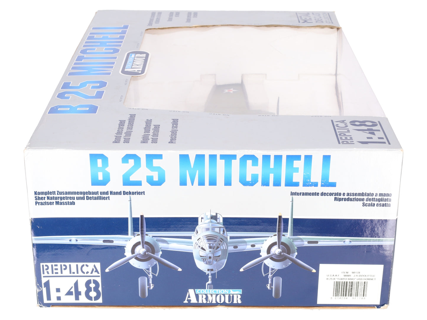 Collection Armour 98178 1:48 Scale Metal Diecast Collection B-25 Mitchell Plane LN/Box