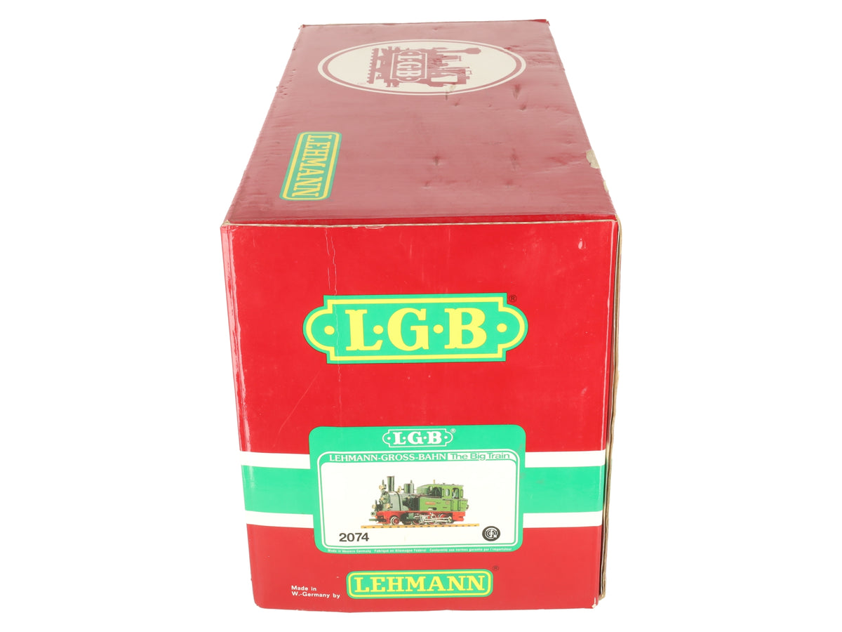 LGB 2074 G Scale 2-6-0 Spreewald Steam Locomotive VG/Box