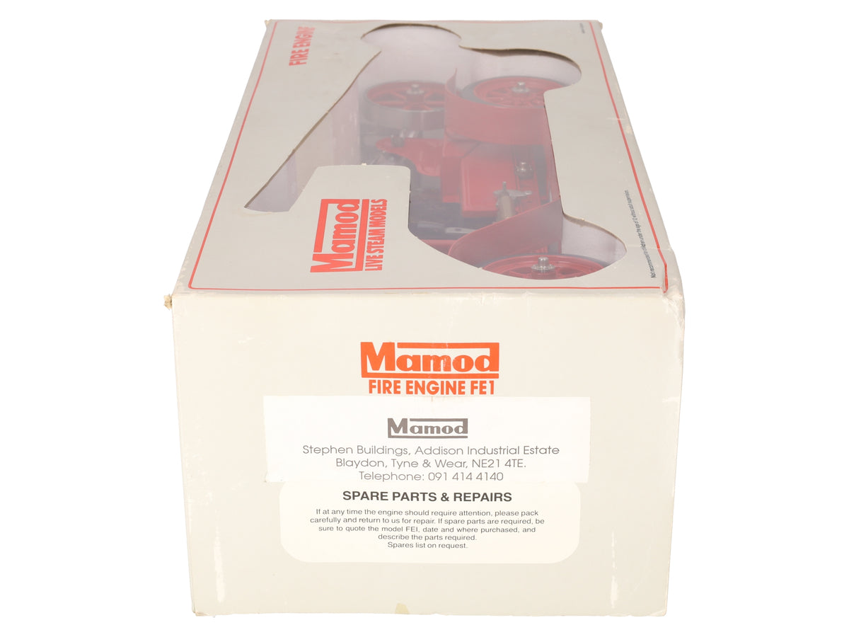 MAMOD Live Steam SP4 Powered Fire Engine FE-1 Engine EX/Box