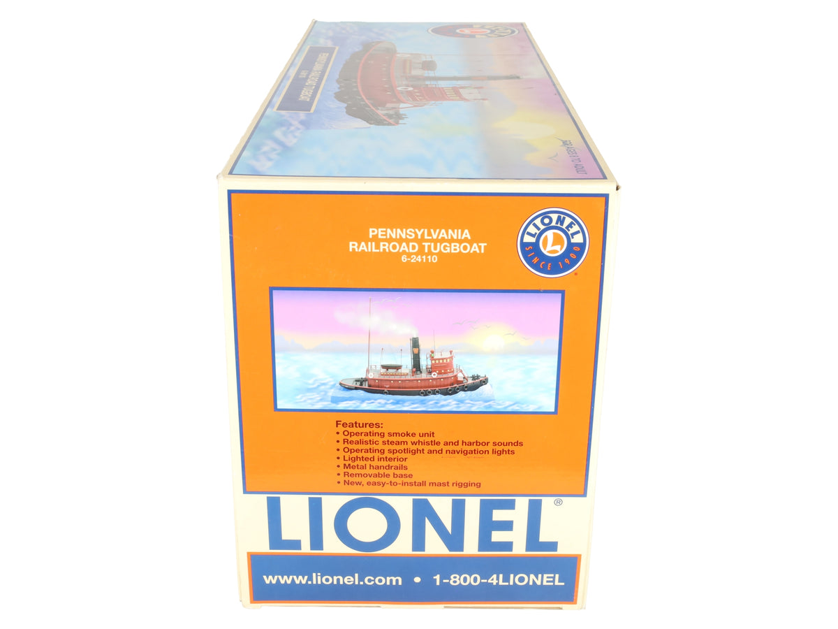 Lionel 6-24110 O Gauge Pennsylvania Tug Boat EX/Box