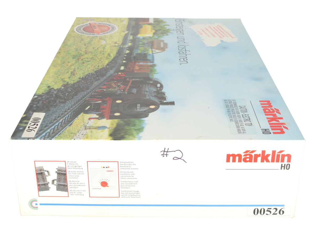 Marklin 00526 HO Scale Einsteigen Und losfahren Train Set EX/Box