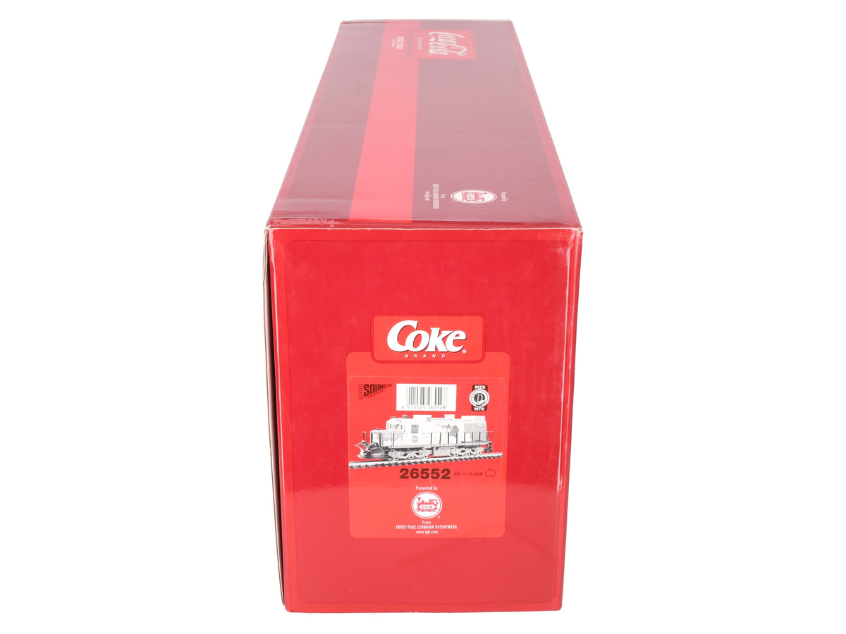LGB 26552 GScale Coca-Cola Alco Diesel with Sound LN/Box