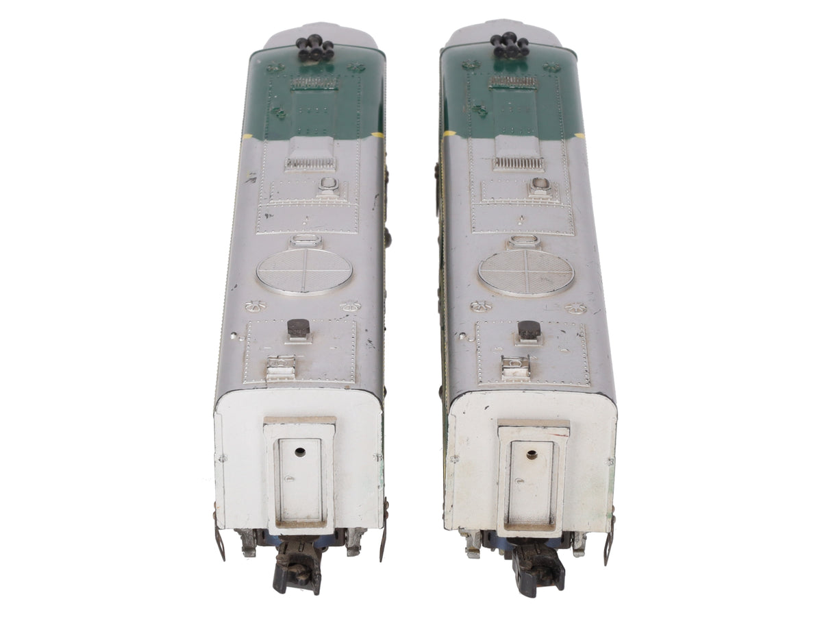 American Flyer Vintage S Rocket PA-1 AA Diesel Locomotive Set: 474 & 475 VG