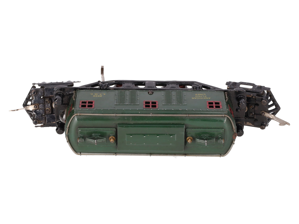 American Flyer 3020 Vintage O Prewar Box Cab Locomotive VG