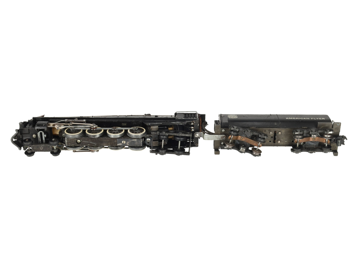 American Flyer K335 Vintage S Union Pacific 4-8-4 Steam Locomotive & Tender VG