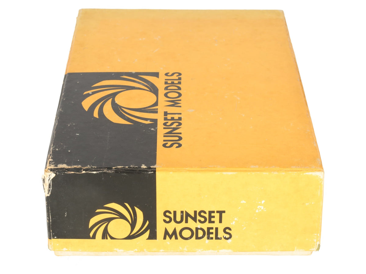 Sunset Models HO Scale BRASS UP 2-8-8-0 Steam Locomotive & Tender- Painted/Box
