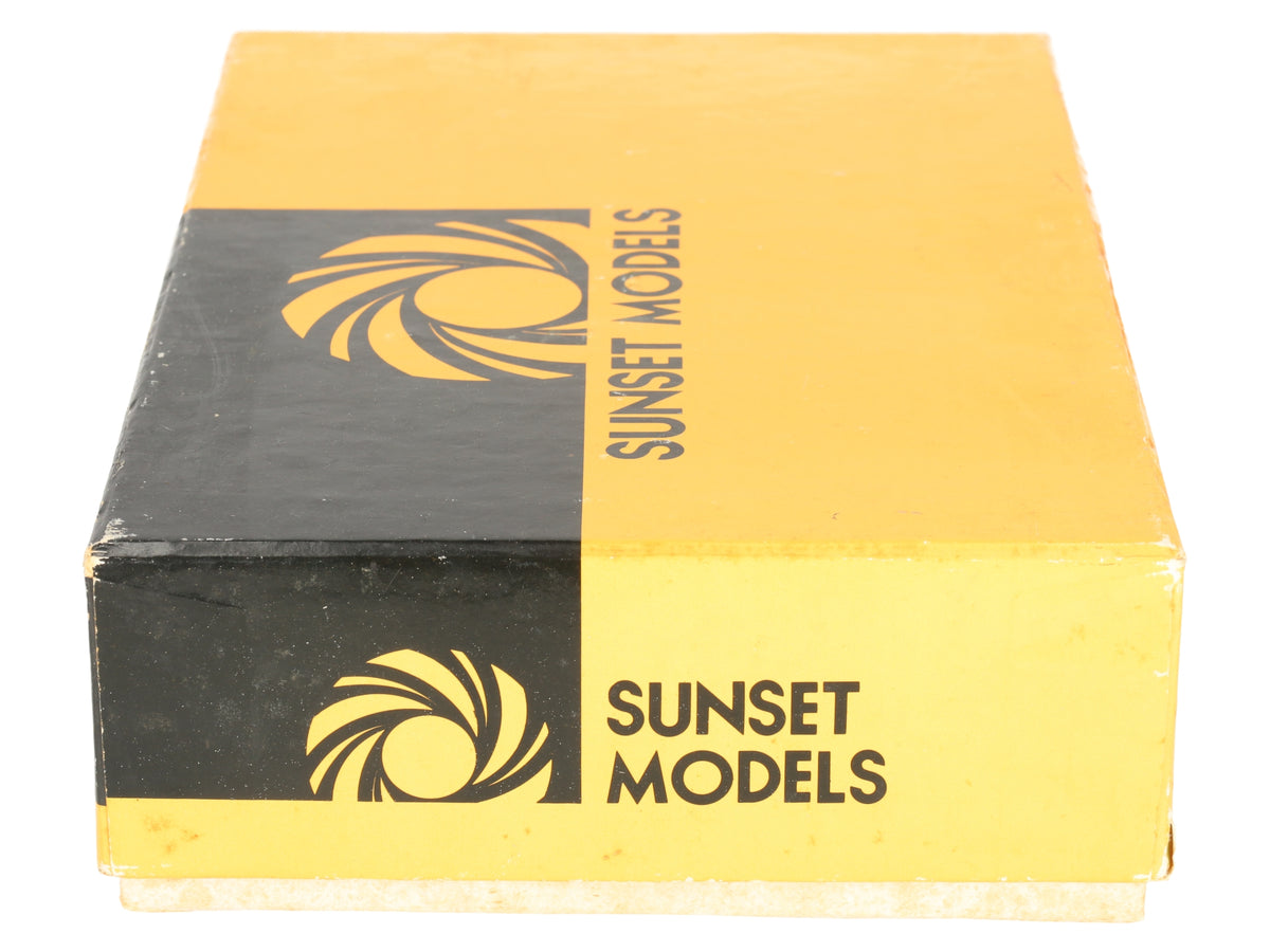 Sunset Models HO Scale Brass PRR M1 4-8-2 Steam Locomotive & Tender - Unpainted VG/Box