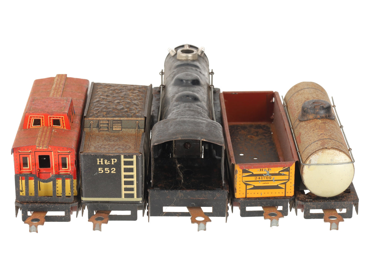 Sakai 301 Vintage O Hudson & Pacific Locomotive, Tender & Freight Cars Set