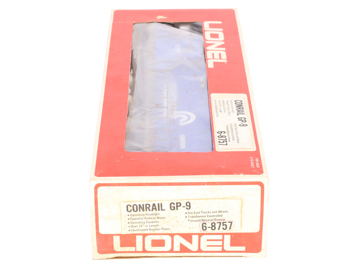 Lionel 6-8757 O Gauge Conrail GP-9 Diesel Locomotive EX/Box