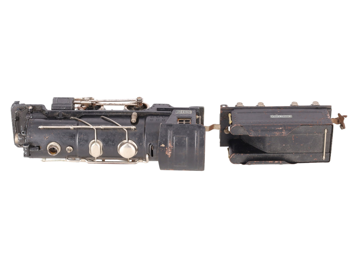 Lionel 261E Vintage O Prewar 2-4-2 Steam Locomotive & Tender