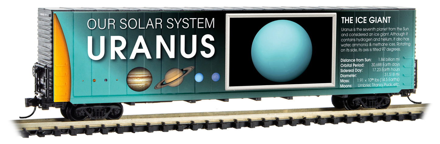 Micro-Trains 10202837 N Uranus 60' Double Plug Door Boxcar w/o Interior Light