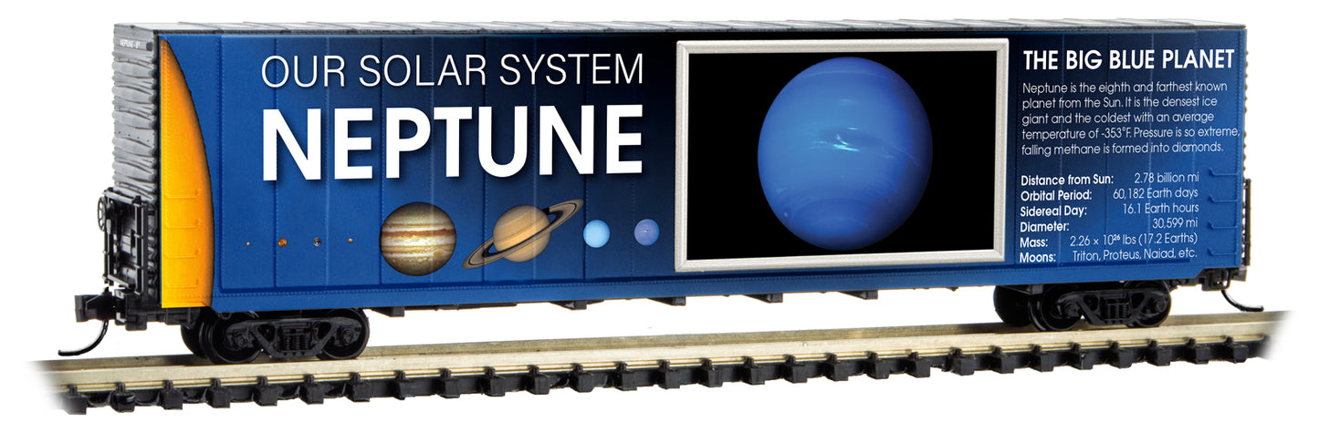 Micro-Trains 10202838 N Neptune 60' Double Plug Door Boxcar w/o Interior Light