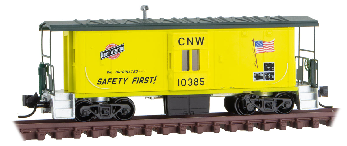 Micro-Trains 13000280 N Chicago & North Western 31’ Bay Window Caboose #10385 LN/Box