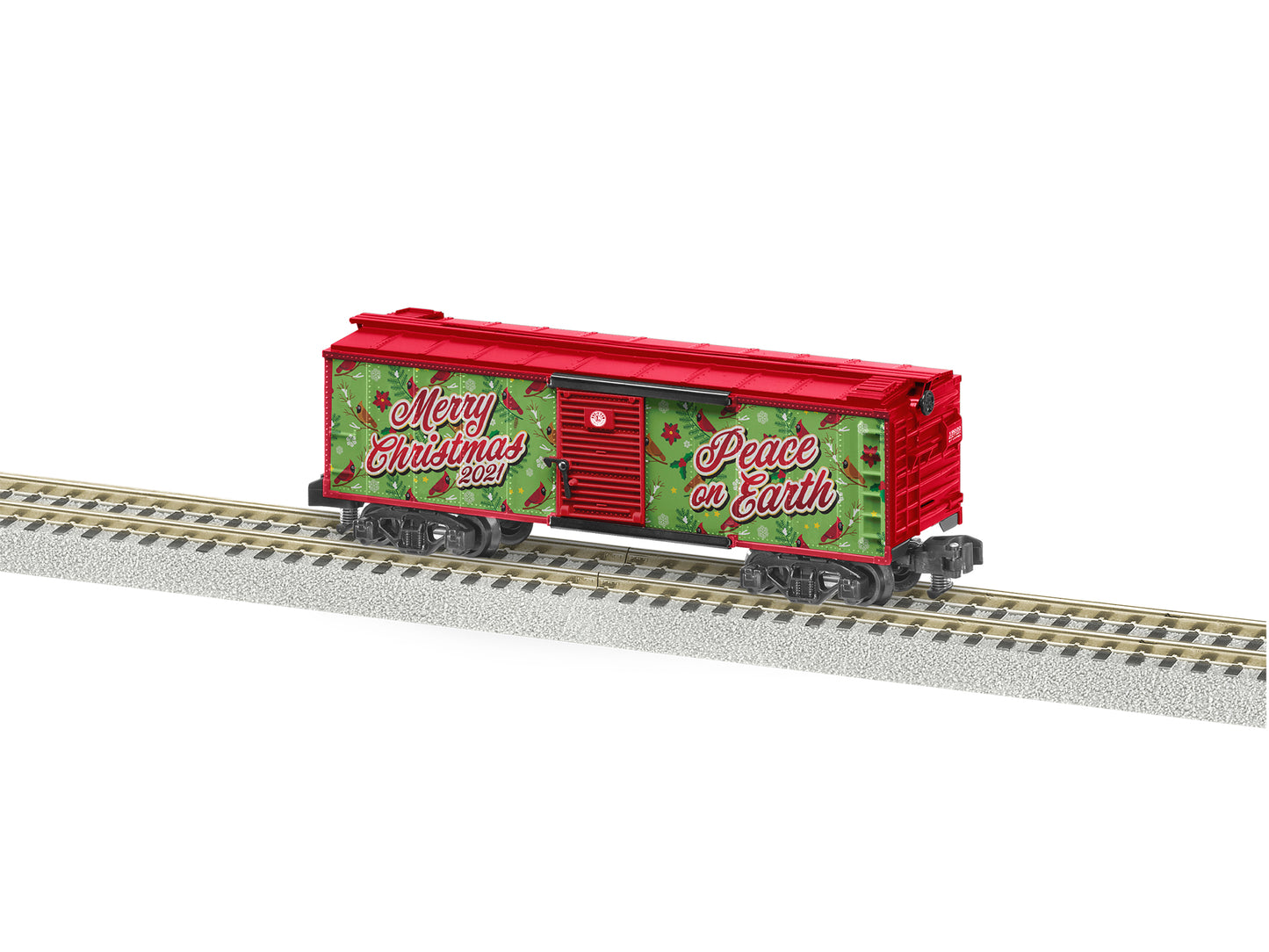 American Flyer 2119020 S Gauge 2021 "Peace on Earth" Christmas Boxcar