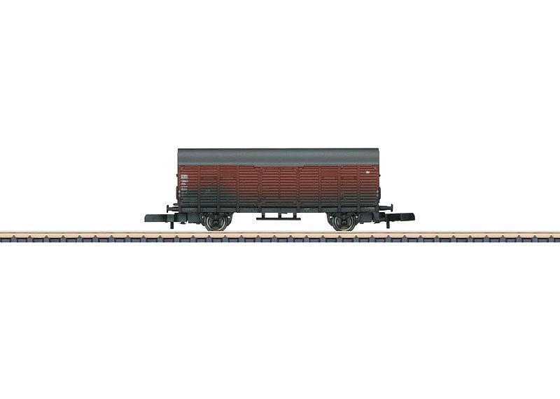 Marklin 82177 Z German Federal Railroad DB Type Gl 11 Boxcar No Handbrake #3