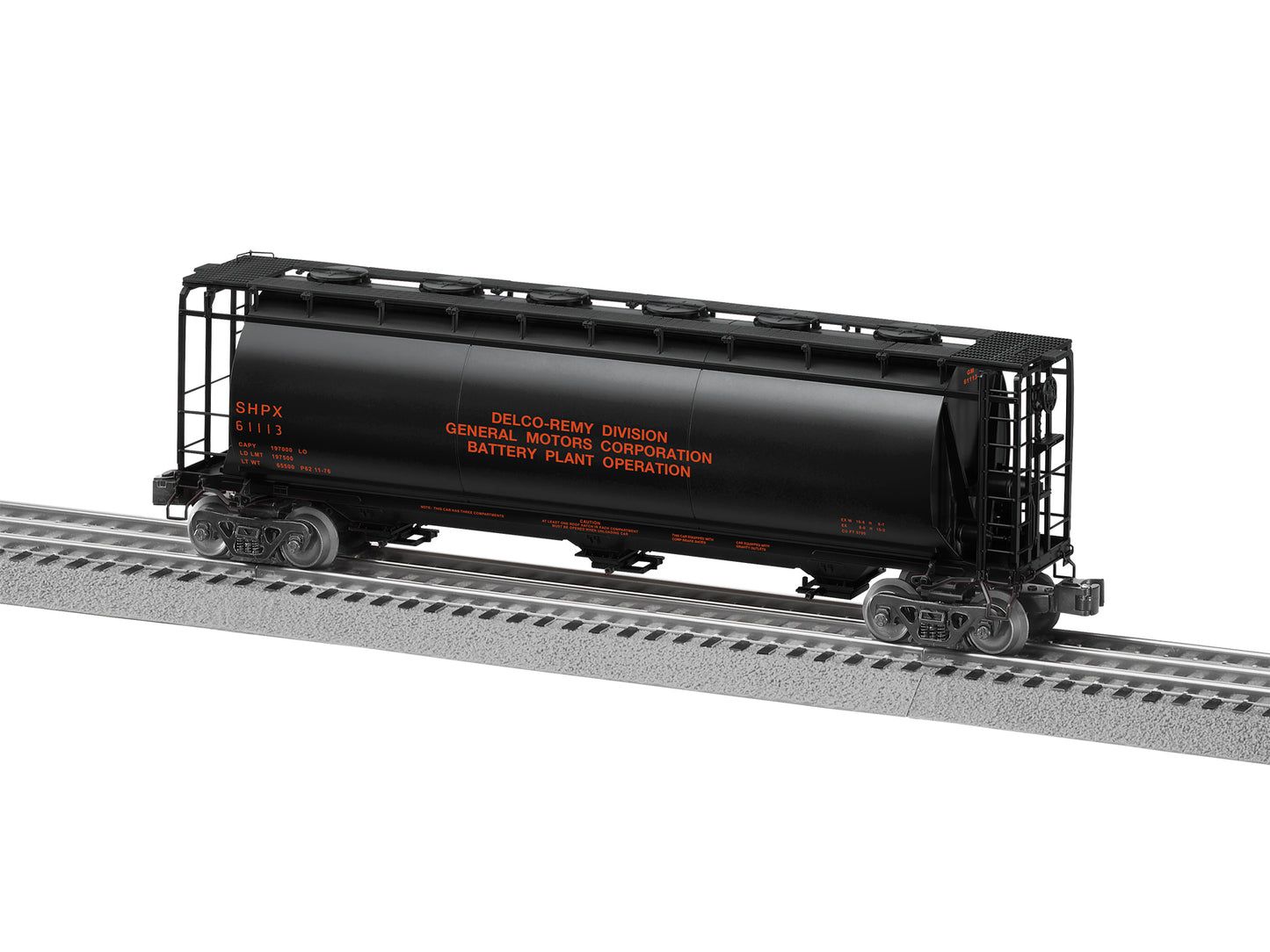 Lionel 2226120 O General Motors Cylindrical Covered Hopper #61113
